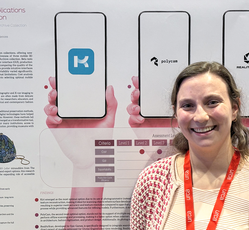 Ali Byron presenting at URCA 2025